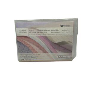 Creative Memories Milestones Journaling Boxes Set of 16 Multicolor Lined Paper